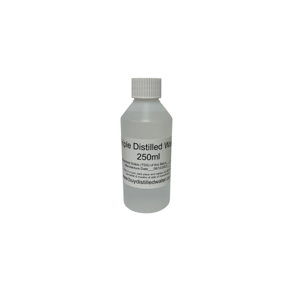 250ml Triple Distilled Water