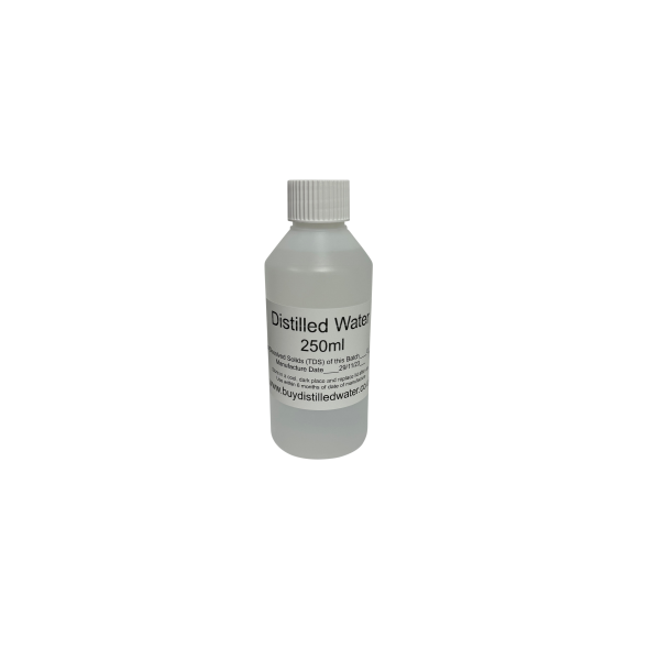 250ml Distilled Water